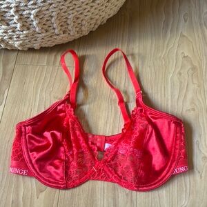 LOUNGE SILK BALCONY BRA